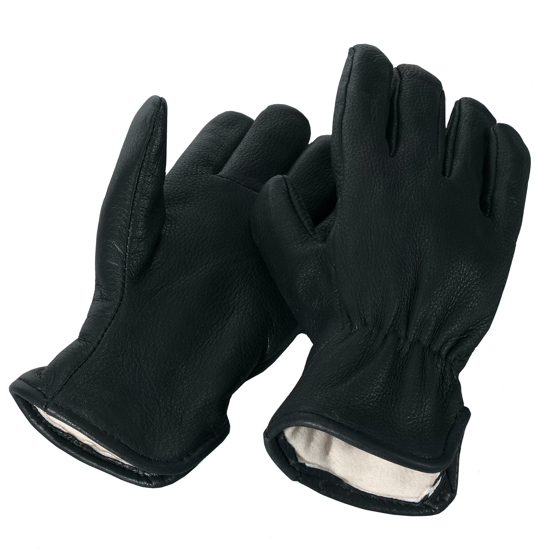 Geier Glove Men's Deerskin Gloves, Size: 10, Black