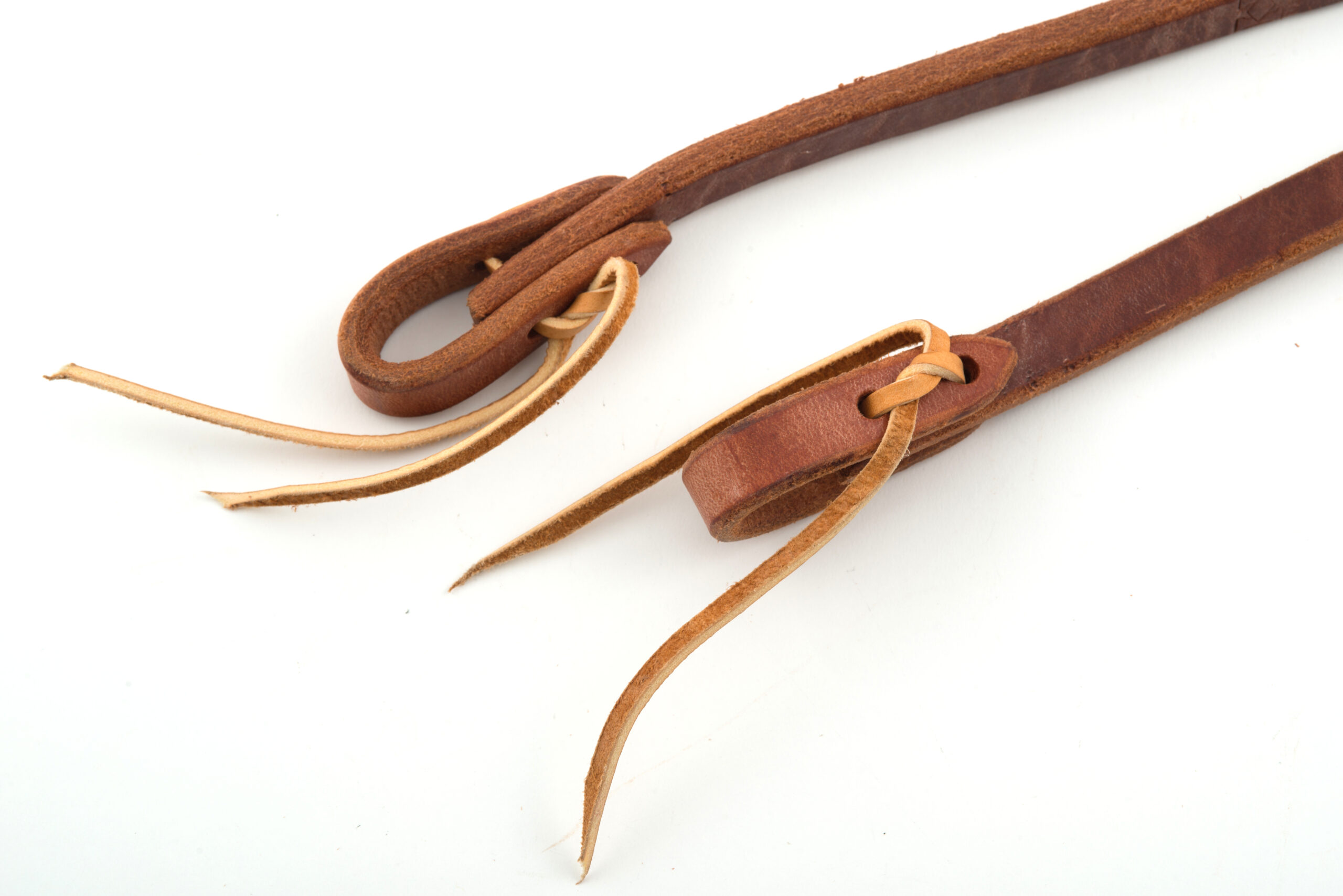 5/8 Reins with Tie Ends – Harris Leather & Silverworks