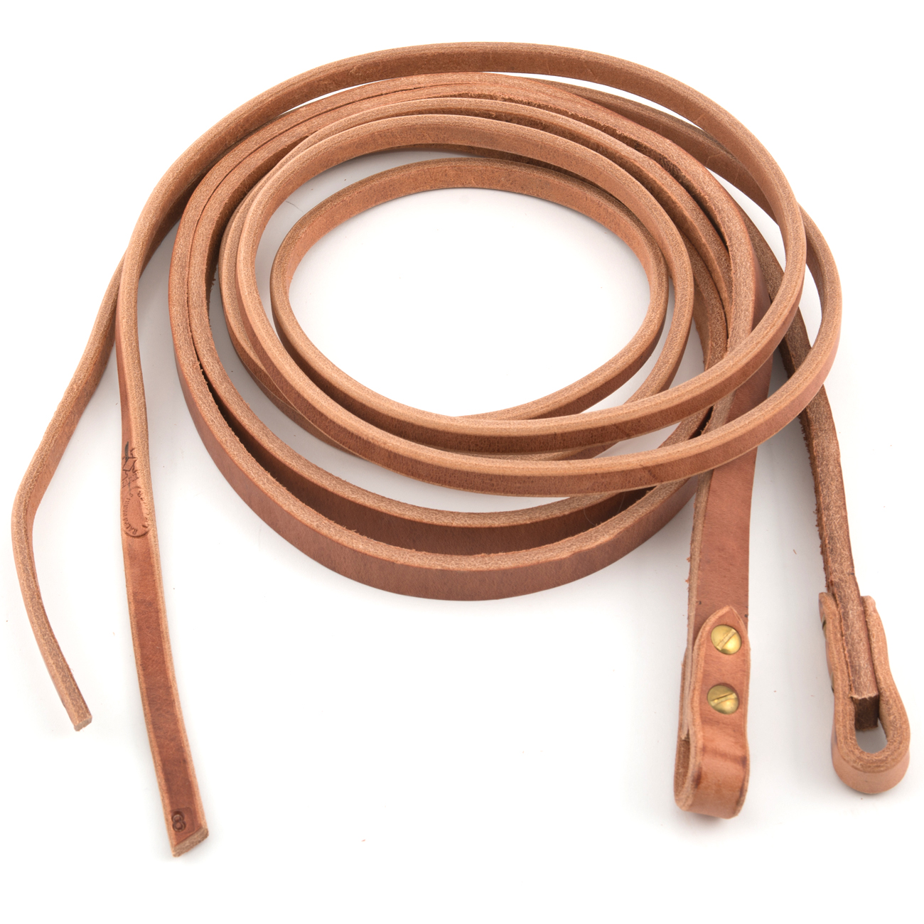 3/4 to 1/2 Tapered Width Reins – Harris Leather & Silverworks