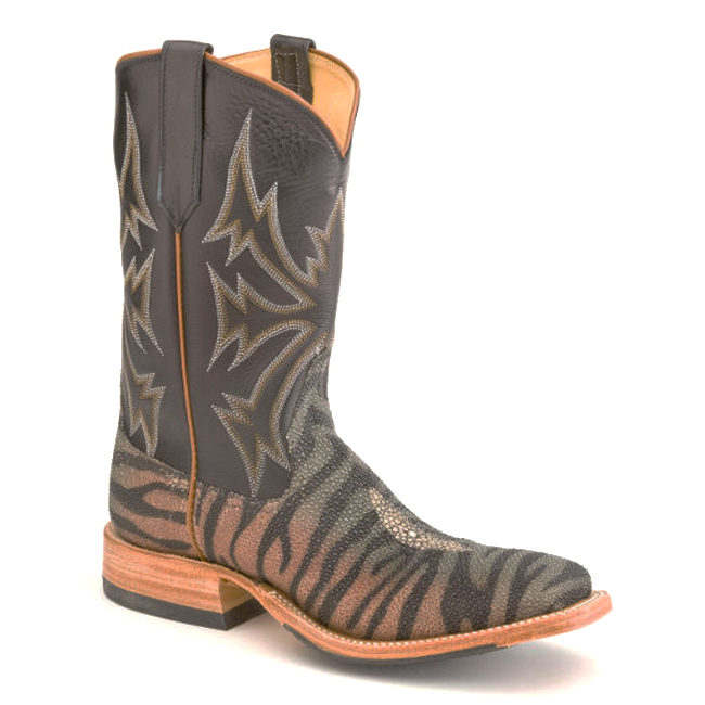 tiger stripe boots