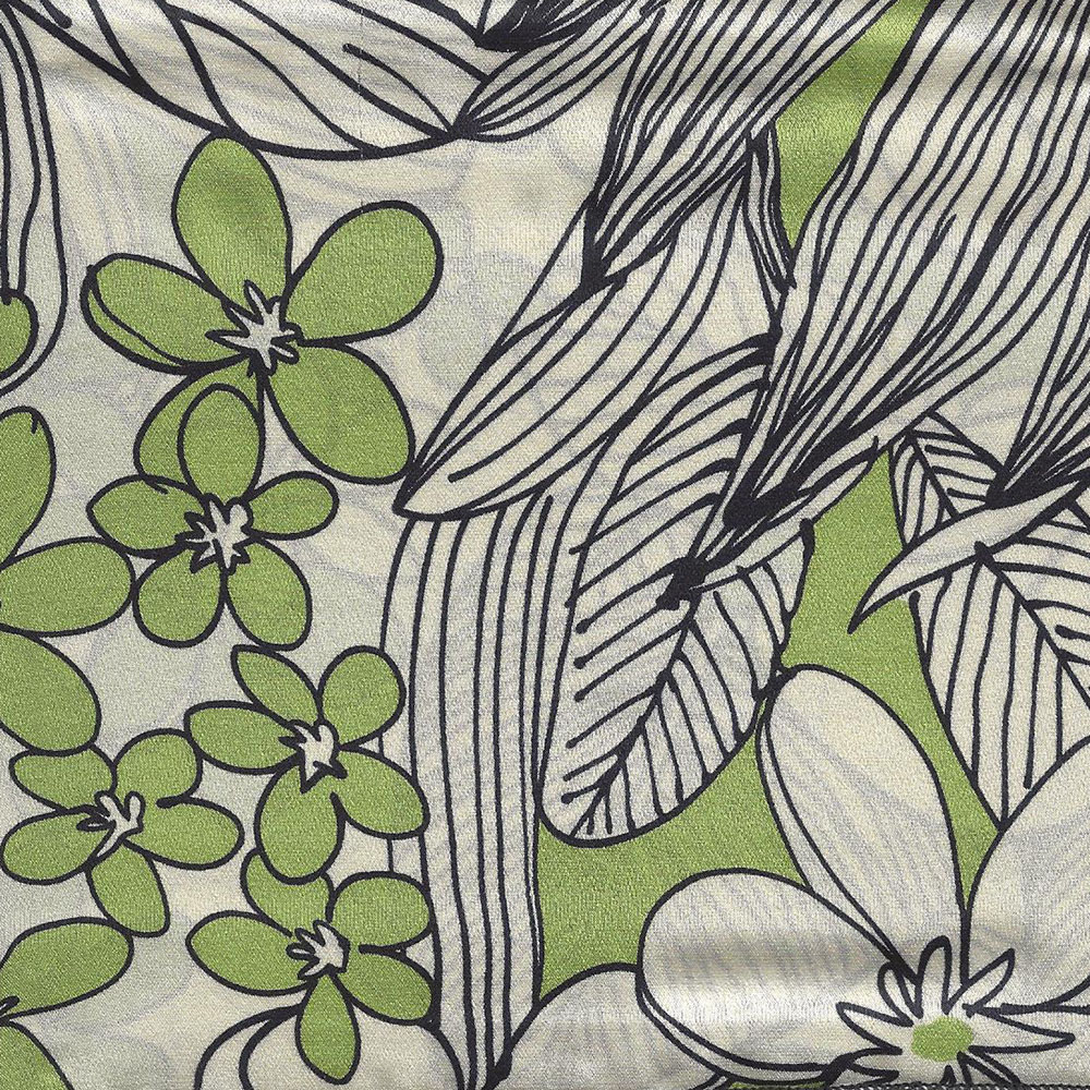 Green Cream Flowers Scarf – Harris Leather & Silverworks | Legendary ...