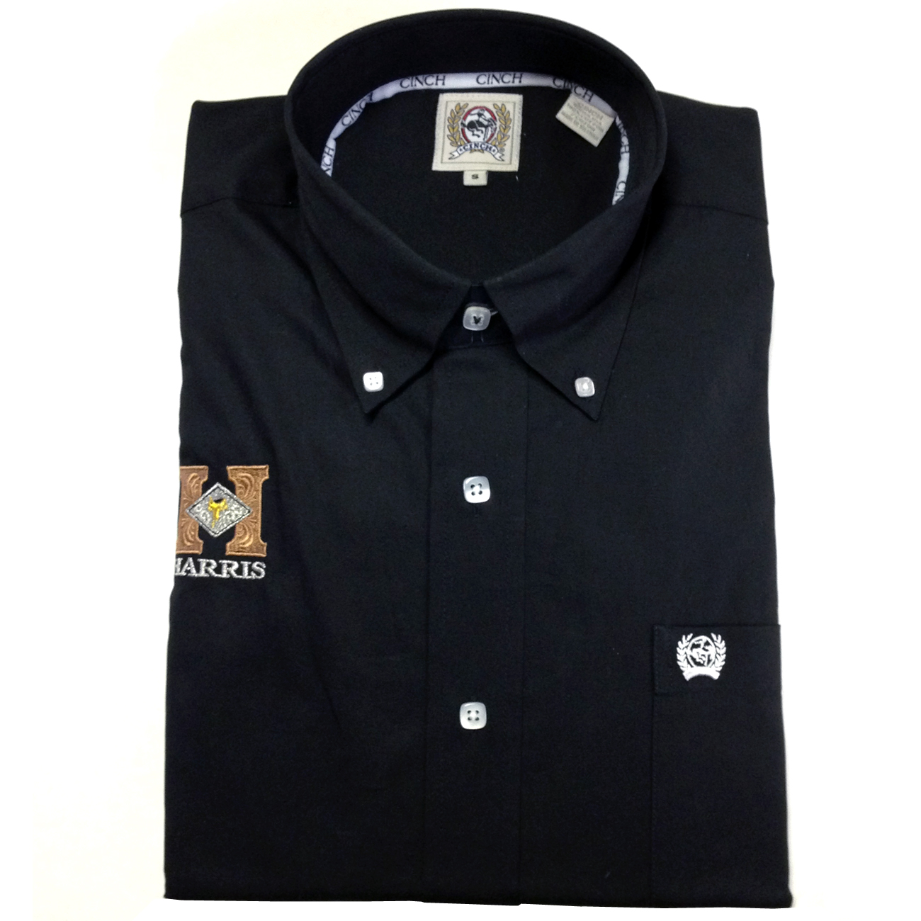 Cinch Show Shirt – Black 083/167 – Harris Leather & Silverworks ...