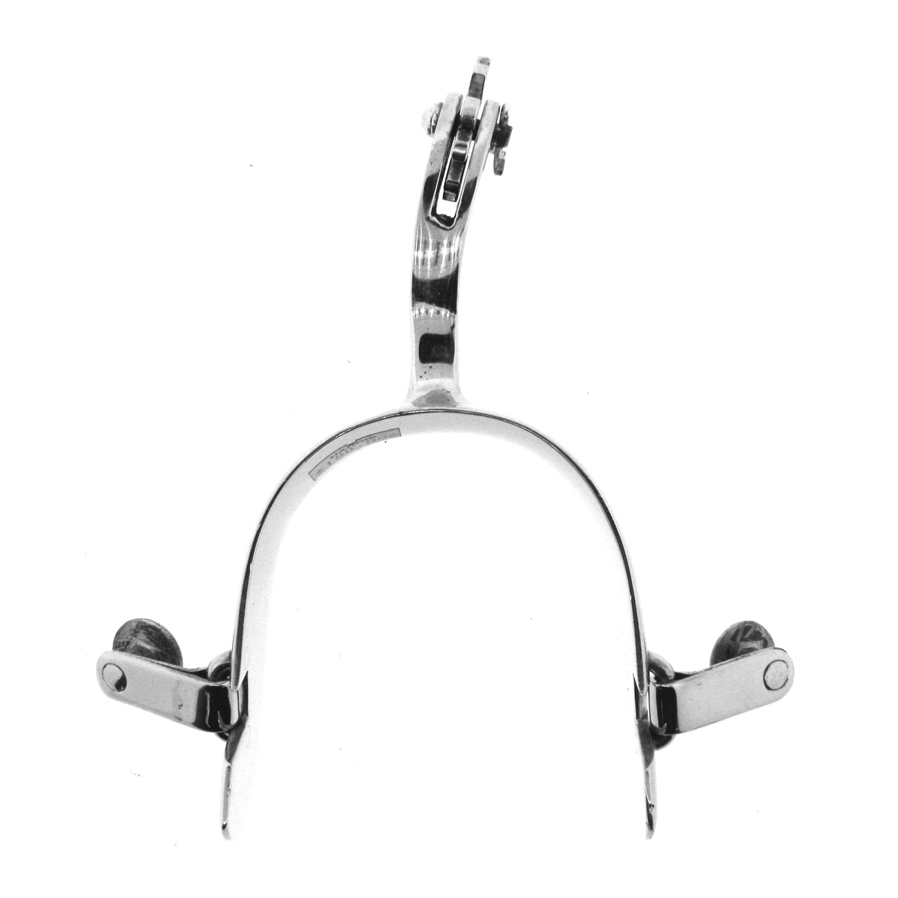 NEW Coronet Child's Tom Thumb Stainless Steel Spurs with rounded 1/4"  7mm shank 