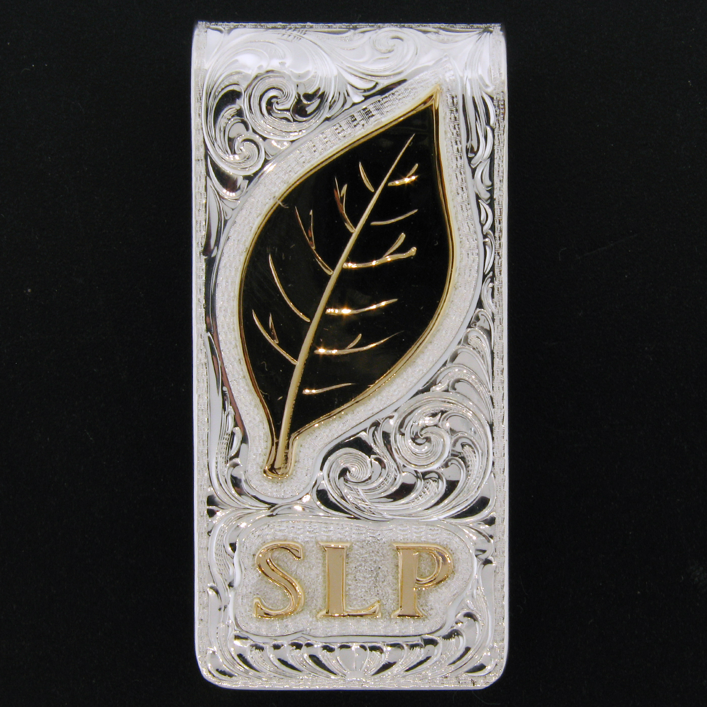 logo money clip