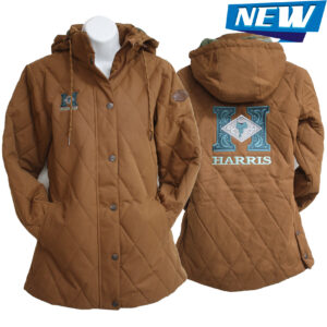 Cinch 3/4 Length Diamond Quilted Jacket