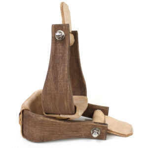 Nettles Wood Stirrups – 2.5″ Chisholms