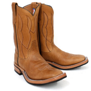 Chestnut Steer Hide Boots